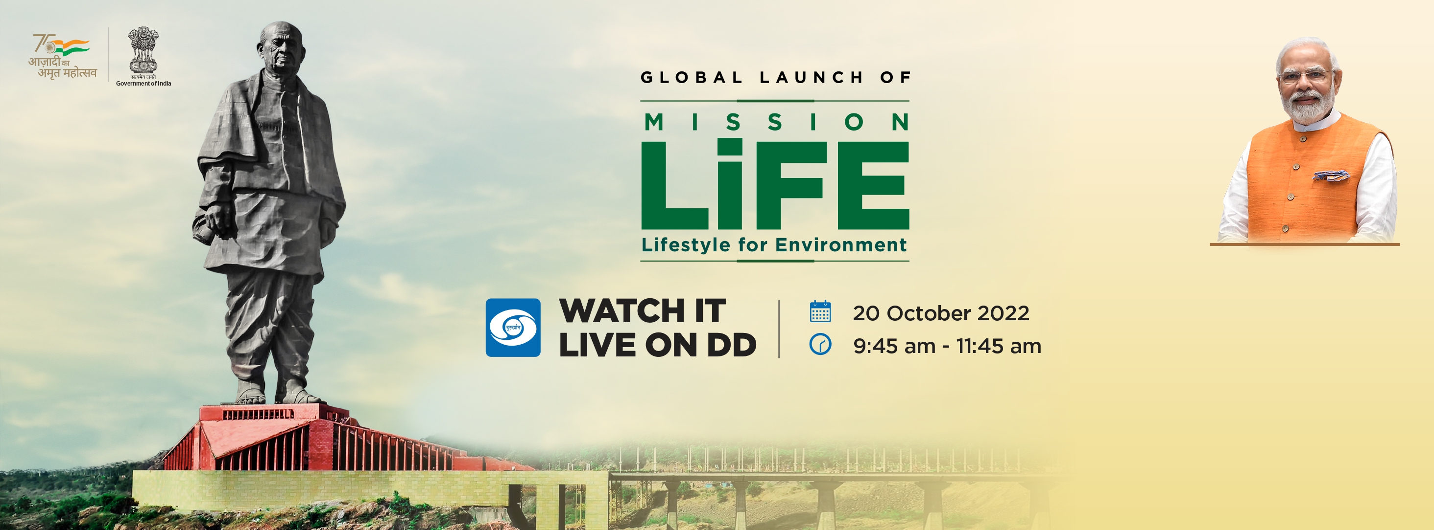 Global Launch of Mission LiFE